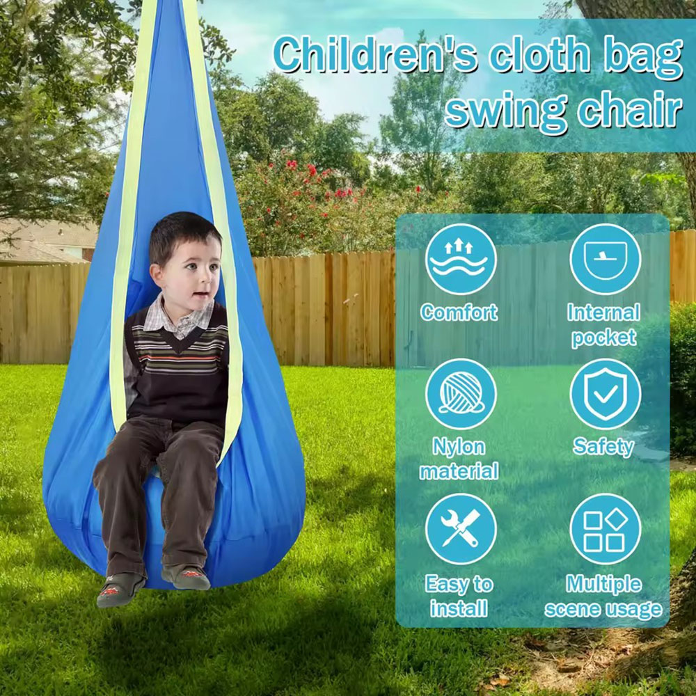 Outdoor Furniture Rocking Chair - Cadeira Suspensa Infantil em Nylon com