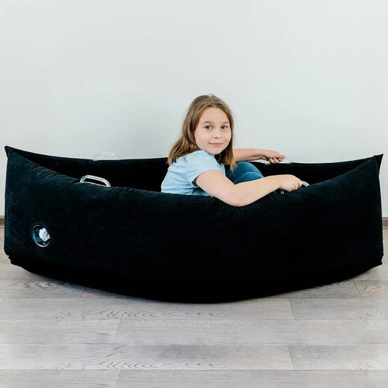 Outdoor Furniture Rocking Chair - Sofá Inflável de PVC, Cadeira de