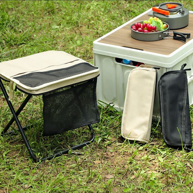 Outdoor Furniture Rocking Chair - Cadeira dobrável para mochila, portátil, leve,