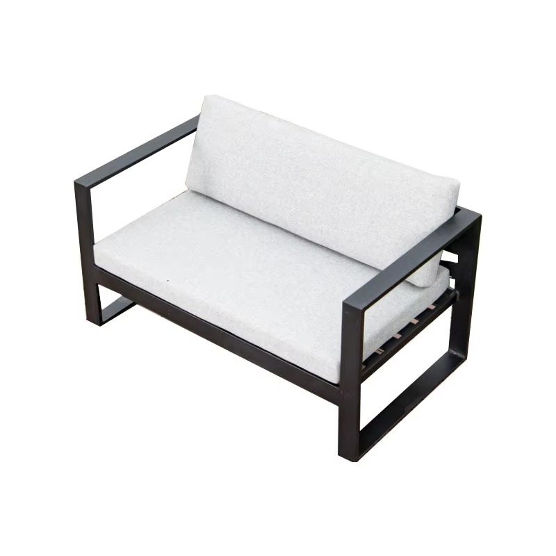 Outdoor Furniture Loveseat - Conjunto de Móveis de Metal para