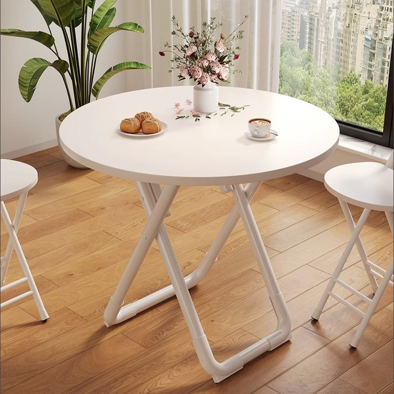 Outdoor Furniture Kitchener - Mesa de jantar redonda dobrável portátil,