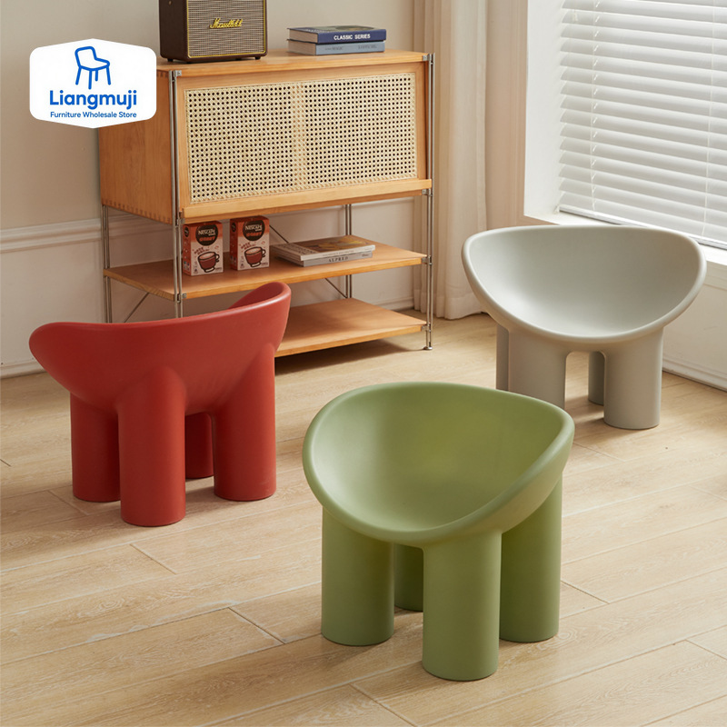 Outdoor Furniture Legs - Poltrona Roly Poly Lounge de Plástico