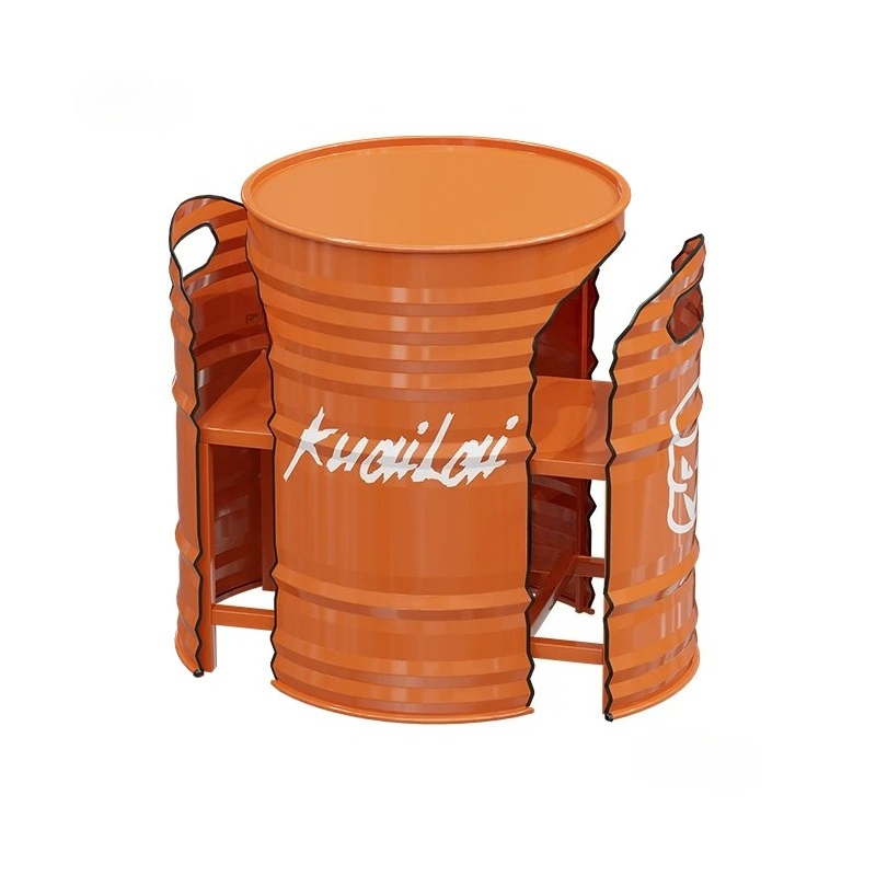 Outdoor Furniture Oil - Conjuntos de Móveis de Ferro Criativos