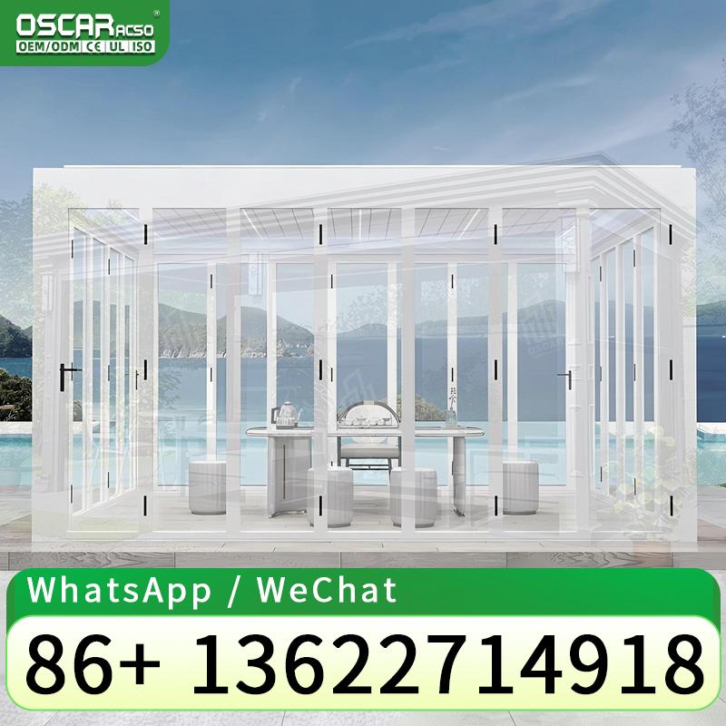 Outdoor Furniture Gazebo - Pergolas de telhado fixo luxo bioclimático