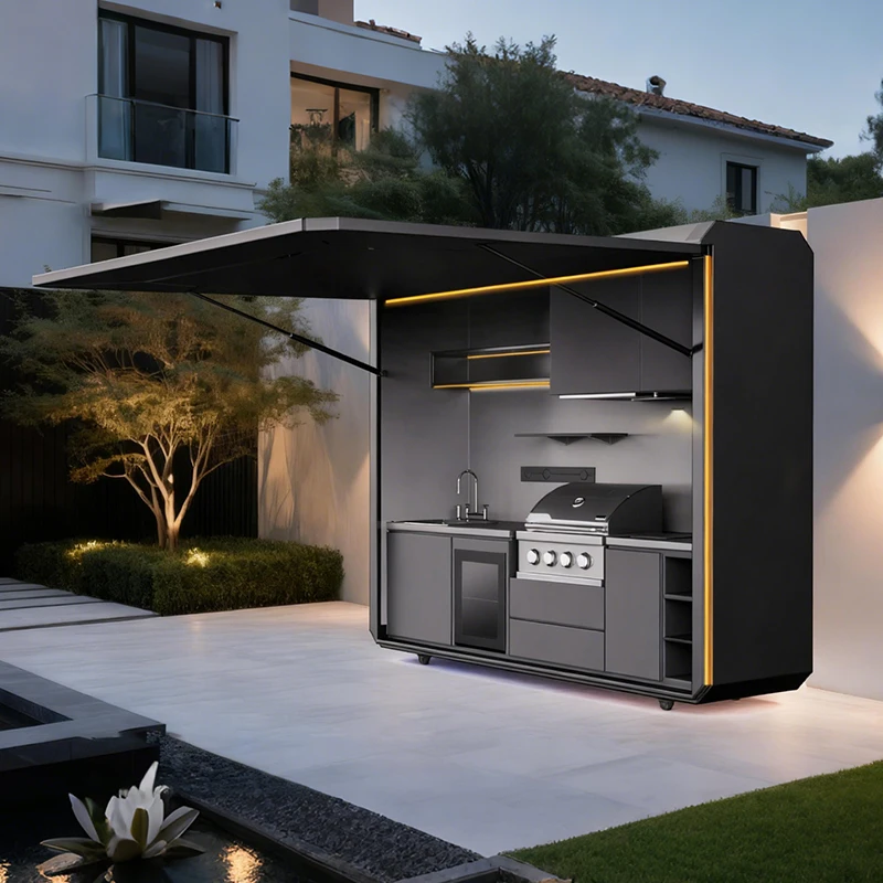 Outdoor Furniture Kitchener - Ilha de Cozinha Moderna Personalizada com