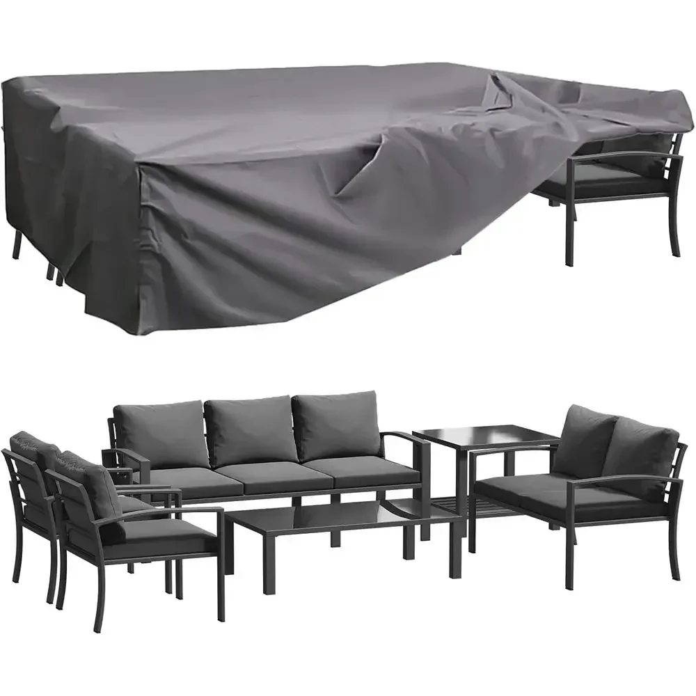 Outdoor Furniture Grey - Conjunto de móveis para pátio externo