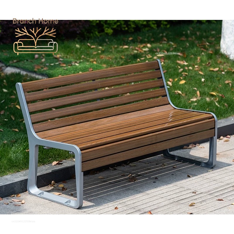 Outdoor Furniture Green - Cadeira de parque Blue River, banco