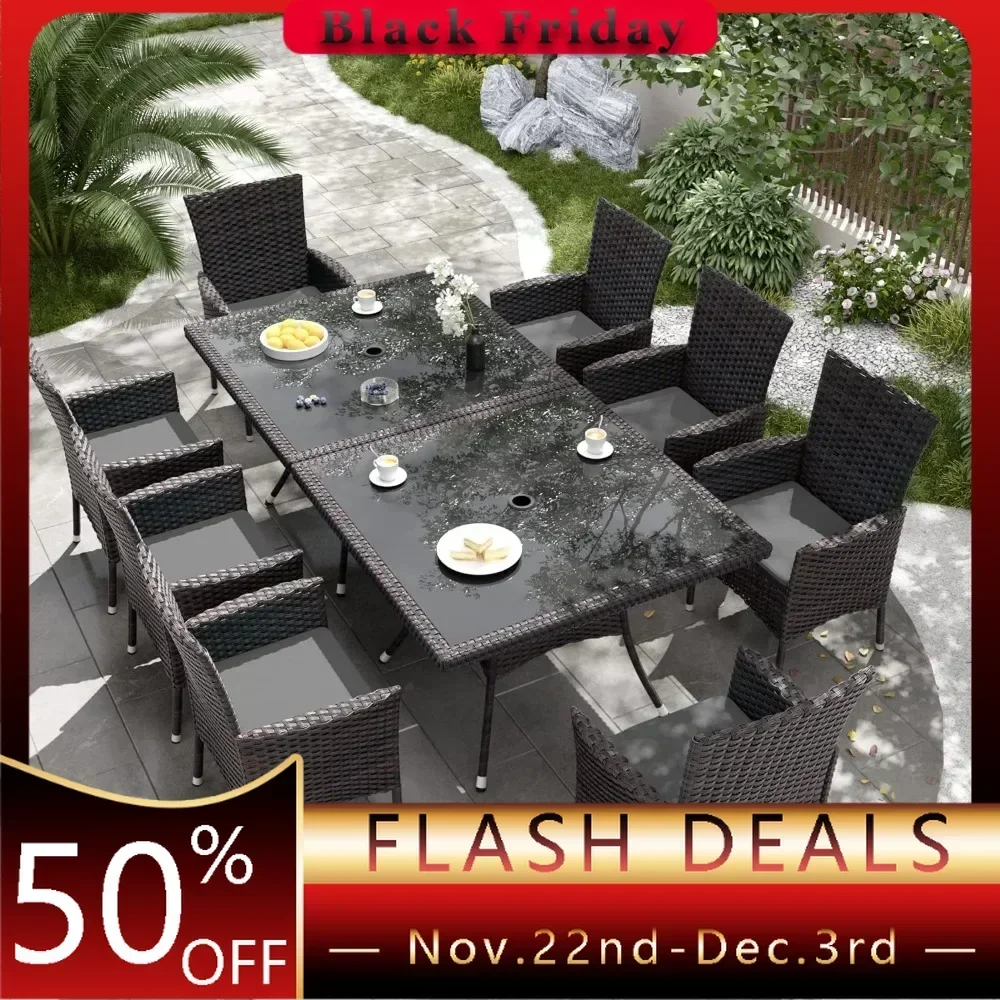 Outdoor Furniture Grey - Conjunto de móveis para terraço, incluindo