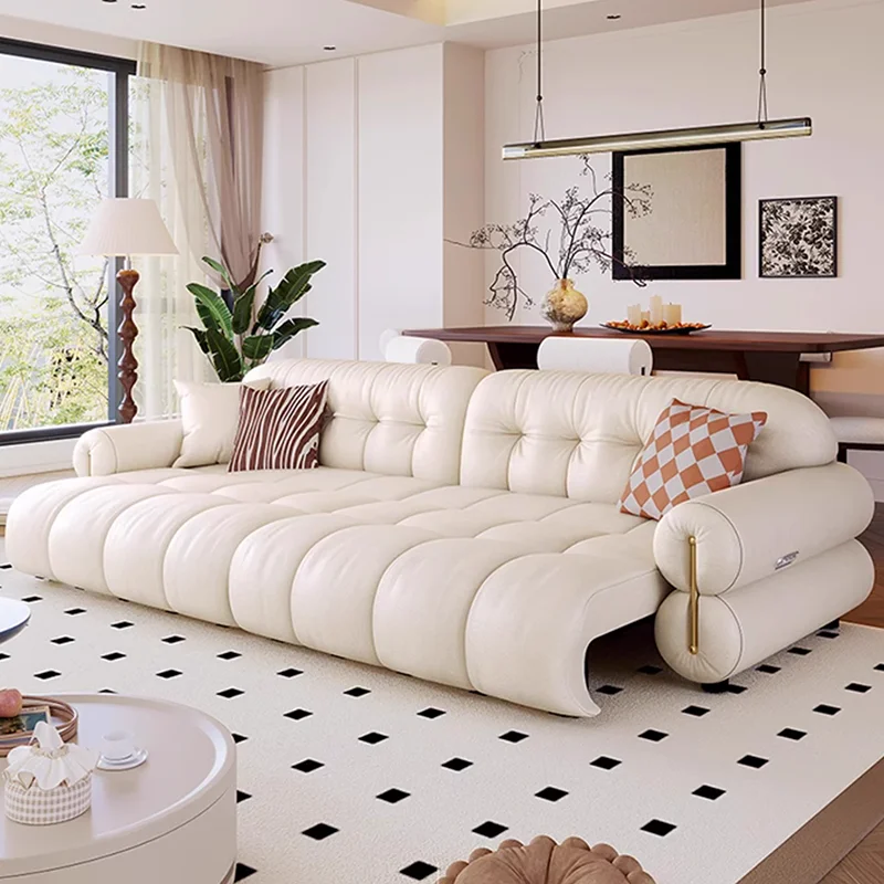 Outdoor Furniture Loveseat - Sofá Branco para Sala de Estar,