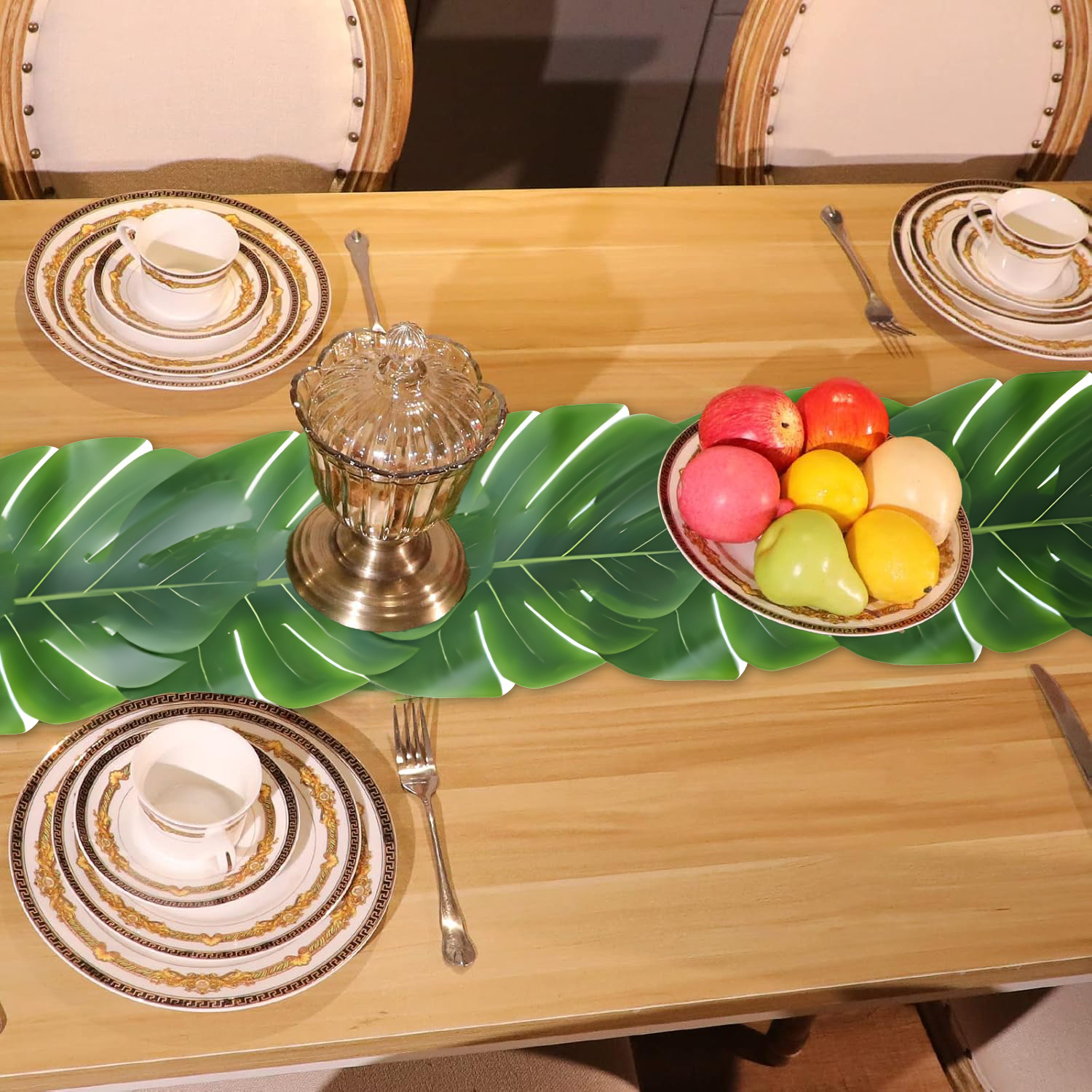 Caminho de Mesa Tropical com F - Outdoor Furniture Green avaliação e preço