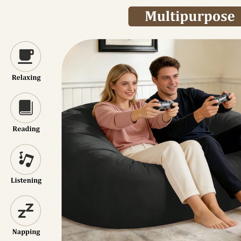 Puff Cinza, 4FT 5FT 6FT, em Ca - Outdoor Furniture Grey avaliação e preço