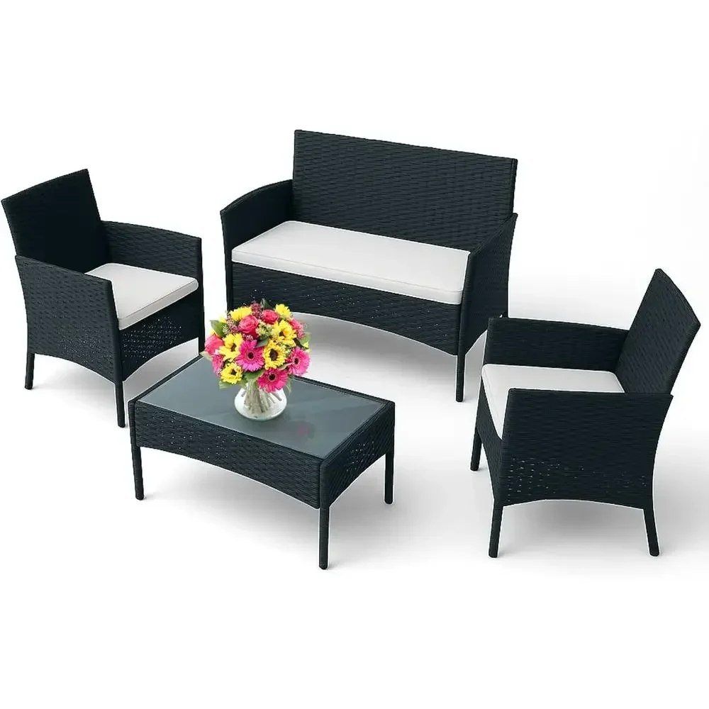 Conjunto de Móveis para Pátio  - Outdoor Furniture Loveseat avaliação e preço