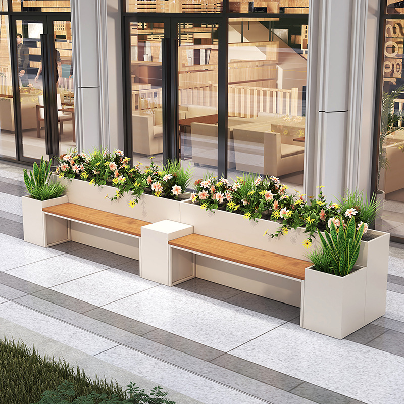 Assentos externos, bancos, cab - Outdoor Furniture Green avaliação e preço