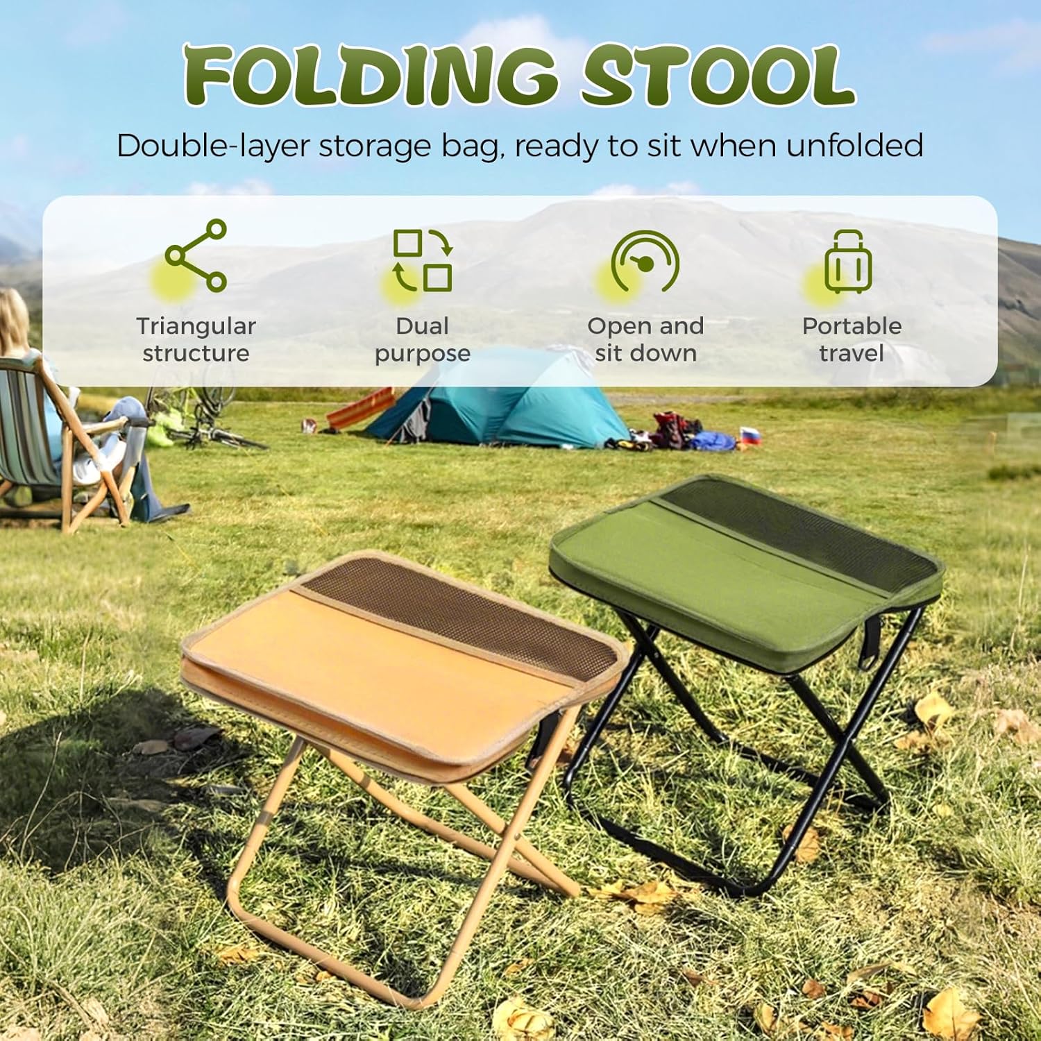 Cadeira de Camping Portátil e  - Outdoor Furniture Rocking Chair avaliação e preço