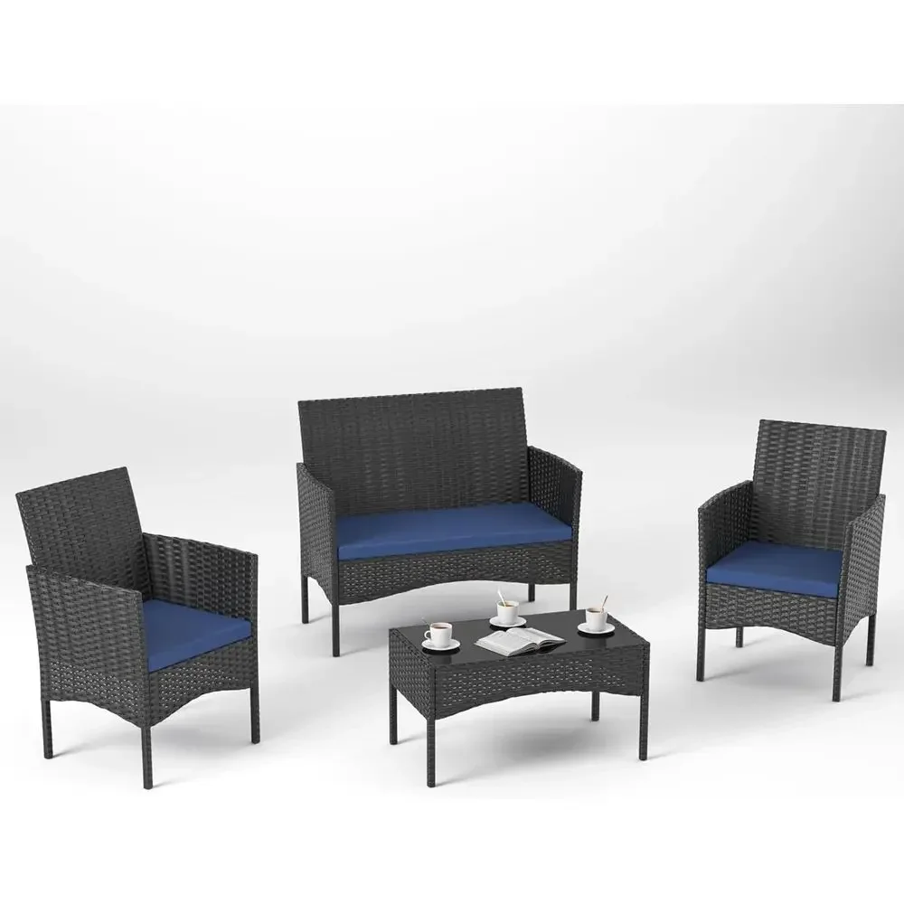 Conjunto de Móveis para Pátio  - Outdoor Furniture Loveseat avaliação e preço