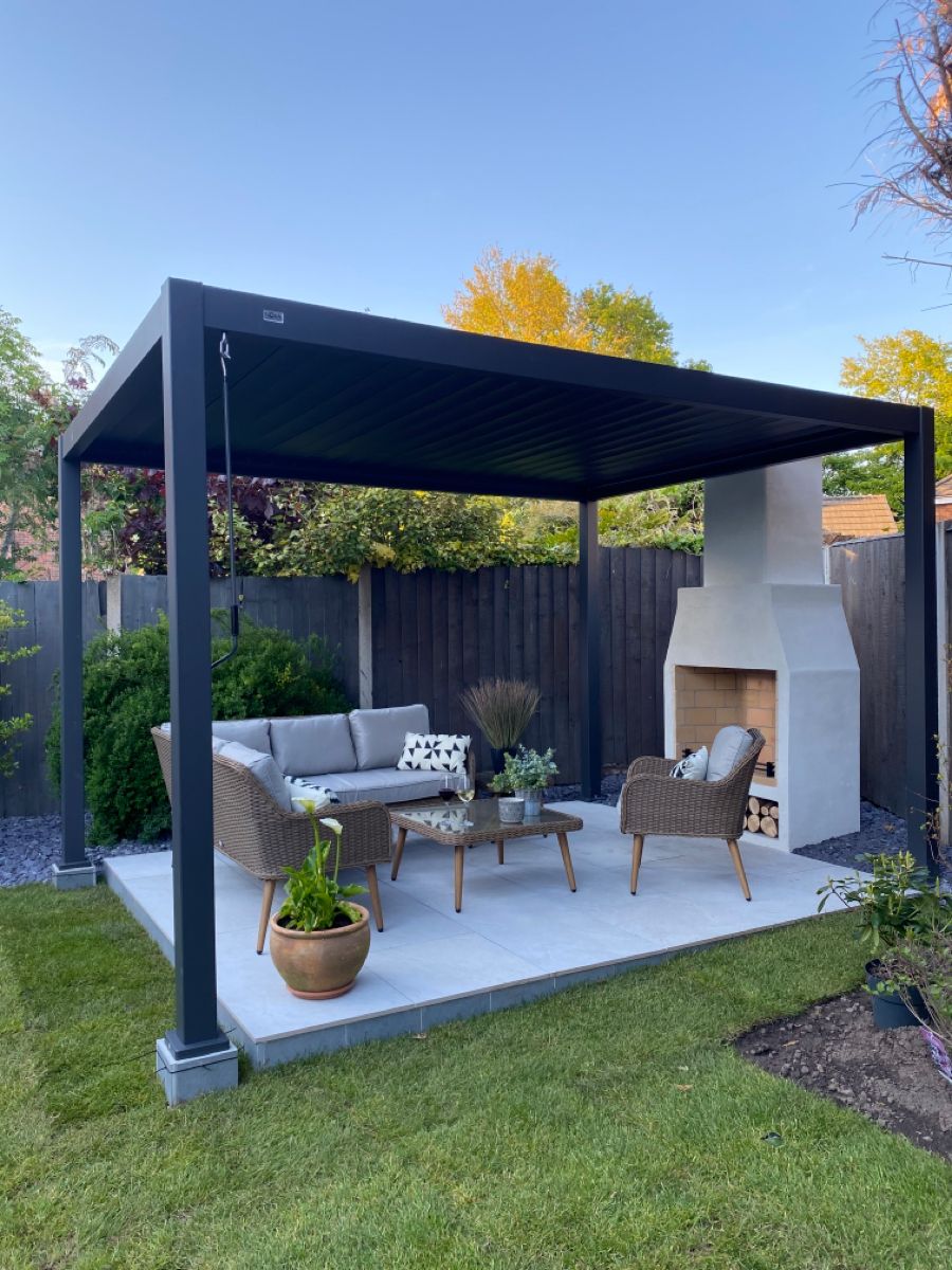 Pavilhão ao Ar Livre Estilo Mi - Outdoor Furniture Gazebo avaliação e preço