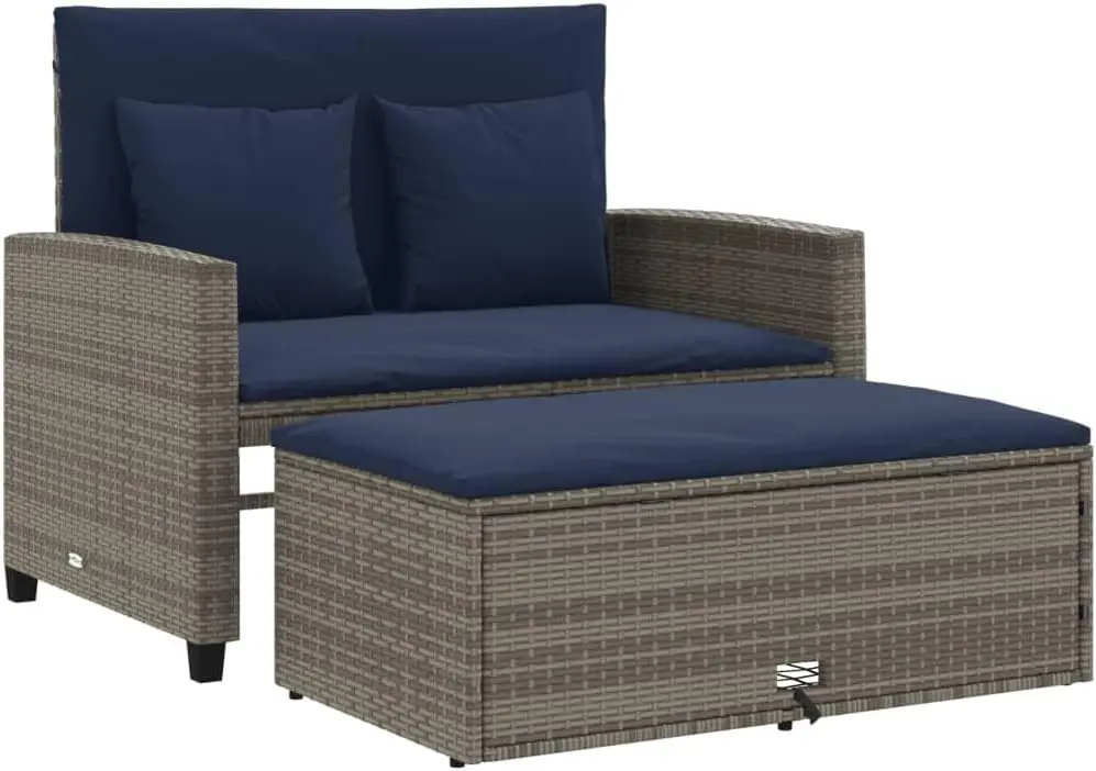 Sofá de Jardim Conversível em  - Outdoor Furniture Grey avaliação e preço