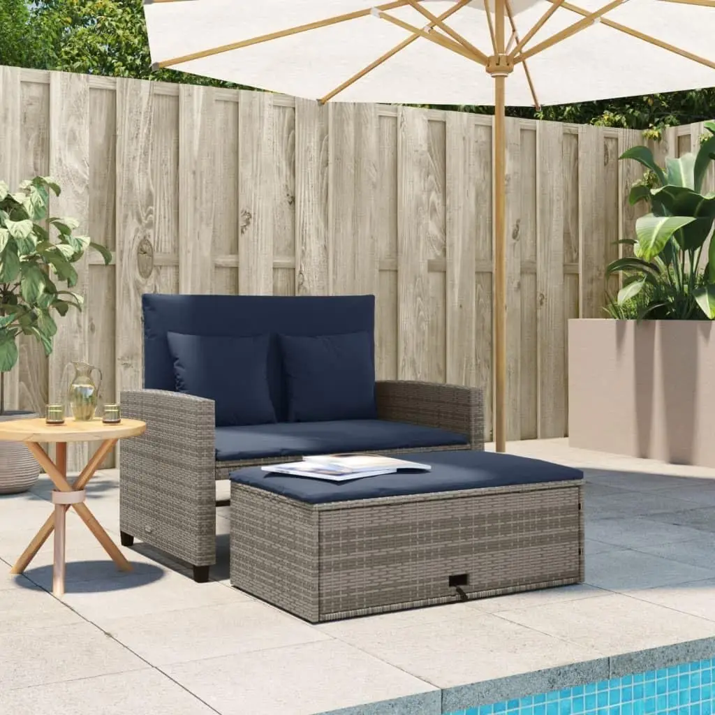 Sofá de Jardim Conversível em  - Outdoor Furniture Grey avaliação e preço