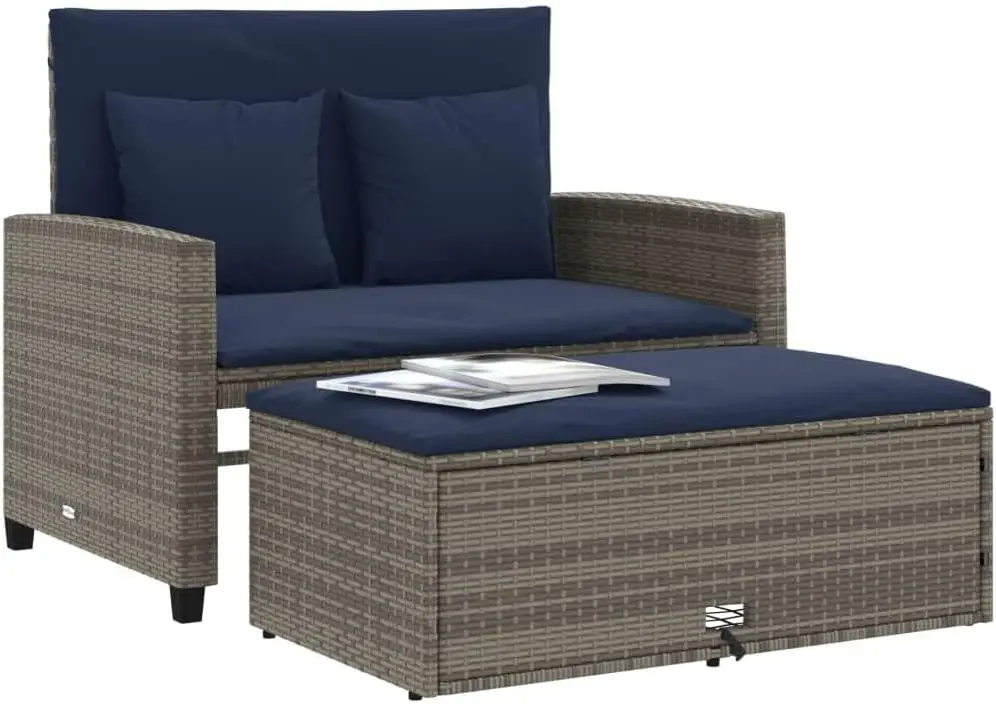Sofá de Jardim Conversível em  - Outdoor Furniture Grey avaliação e preço