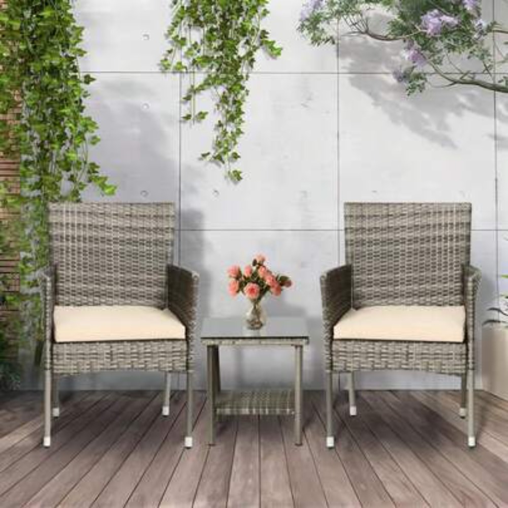 Conjunto de Móveis para Área E - Outdoor Furniture Loveseat avaliação e preço