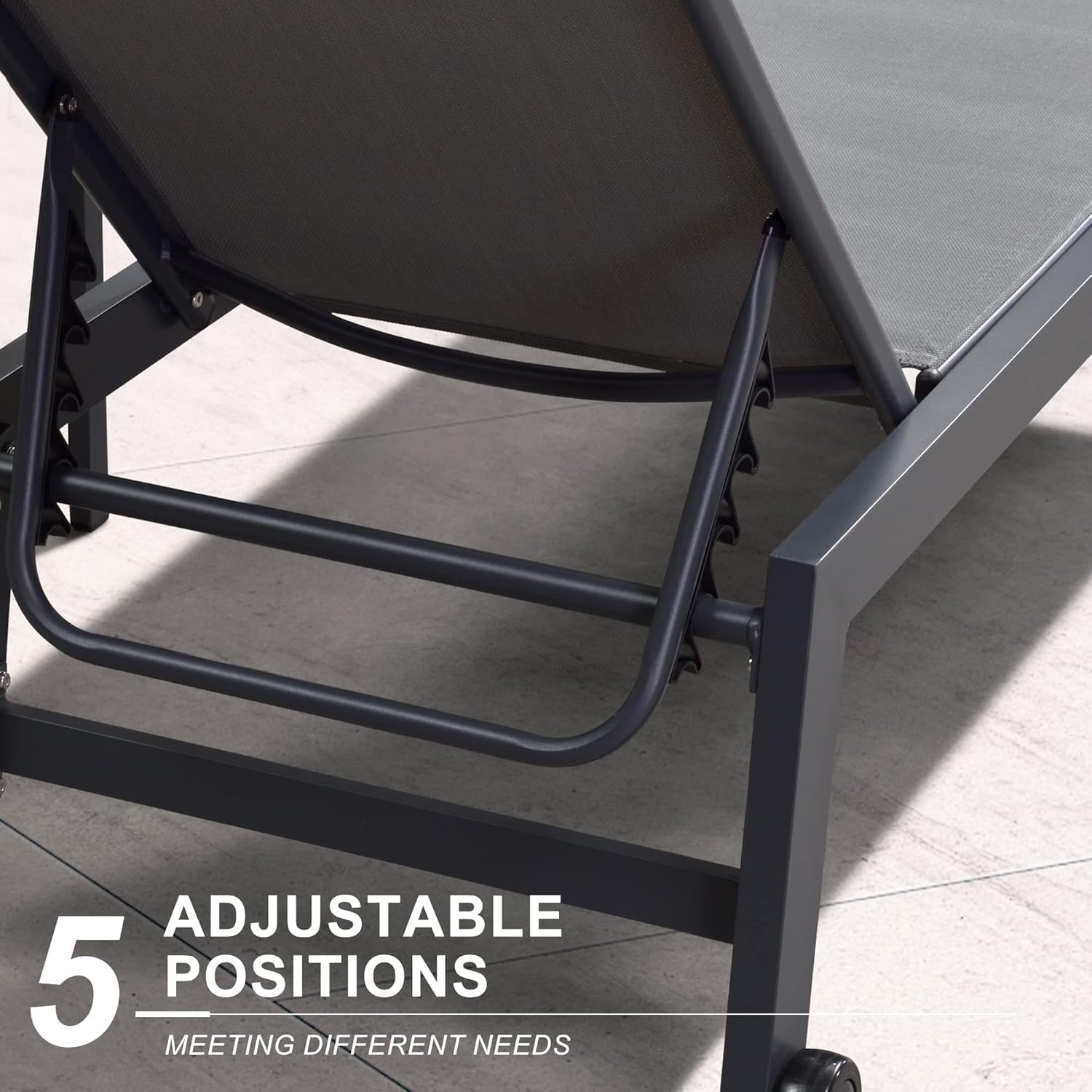 Conjunto de 2 Cadeiras de Páti - Outdoor Furniture Grey avaliação e preço
