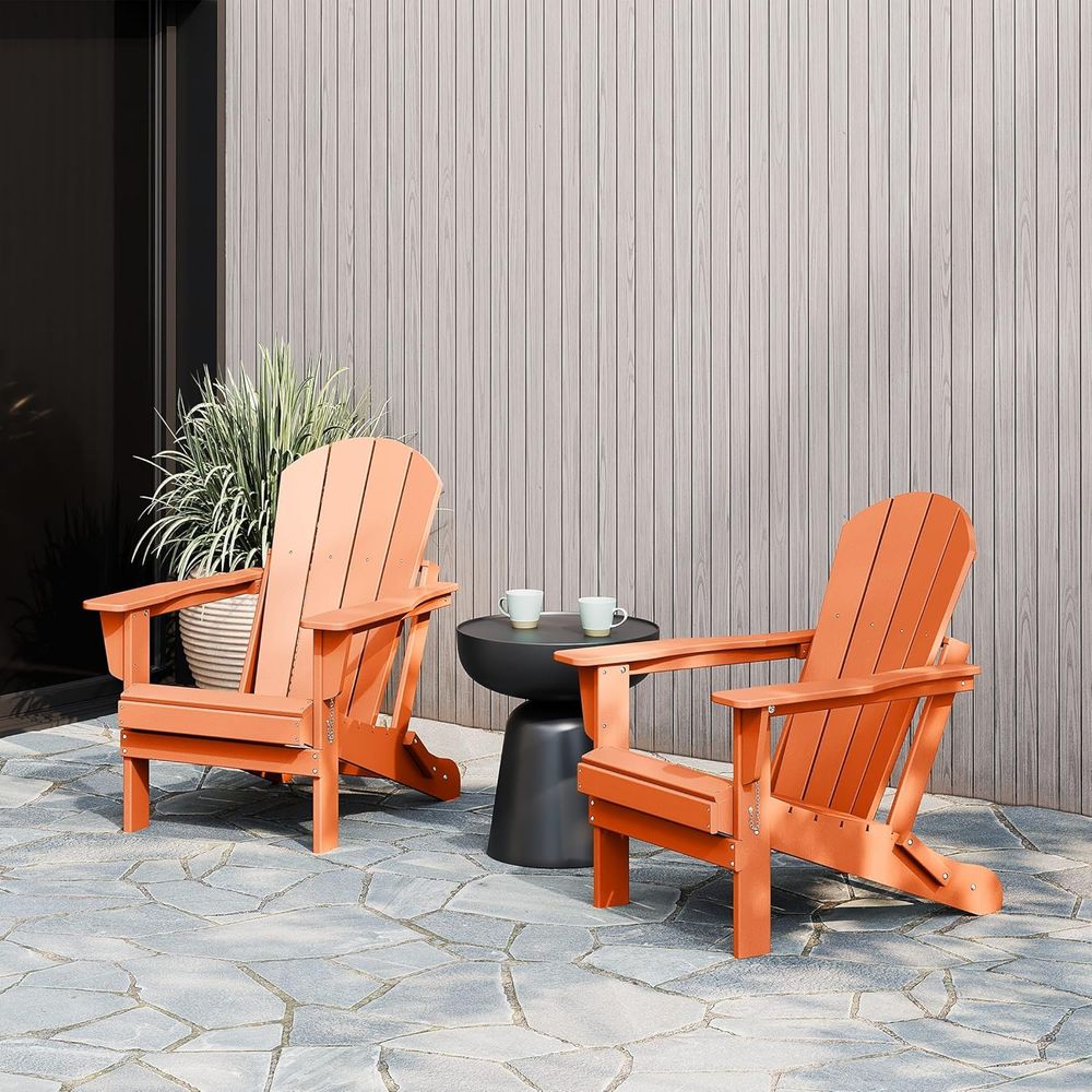 Conjunto de 2 cadeiras Adirond - Outdoor Furniture Rocking Chair avaliação e preço