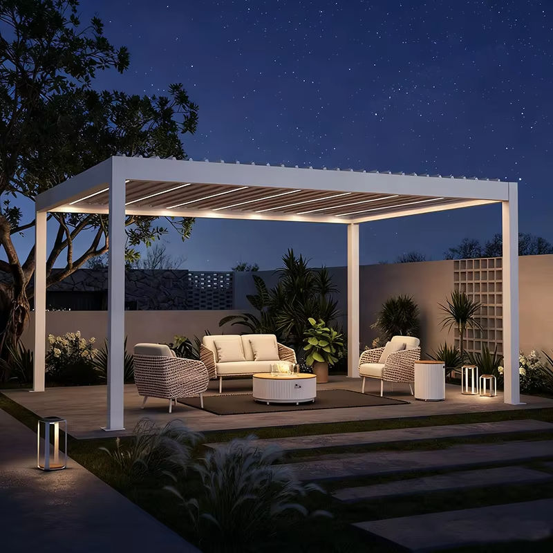 Pavilhão Externo Resistente à  - Outdoor Furniture Gazebo avaliação e preço