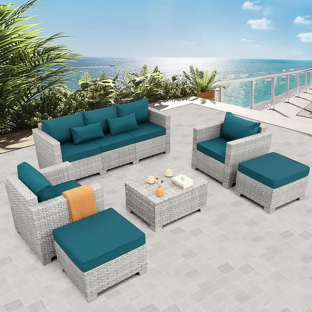 Conjunto de Móveis de Jardim e - Outdoor Furniture Grey avaliação e preço