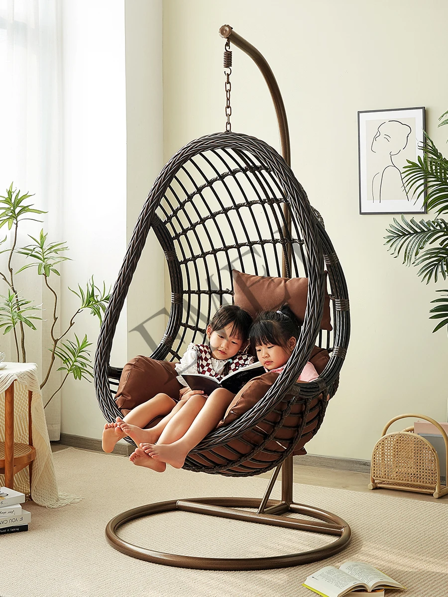 Cadeira Suspensa de Rattan, Ba - Outdoor Furniture Rocking Chair avaliação e preço