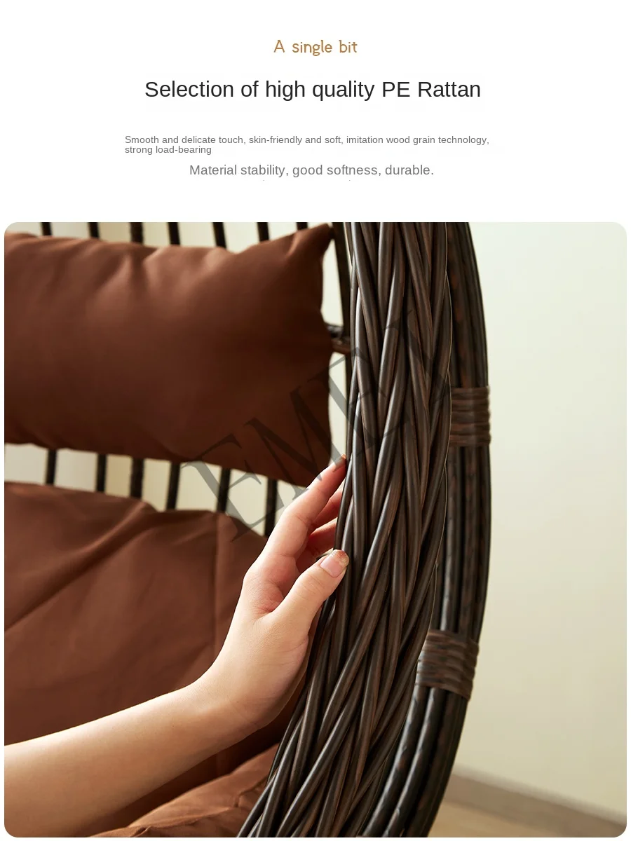 Cadeira Suspensa de Rattan, Ba - Outdoor Furniture Rocking Chair avaliação e preço