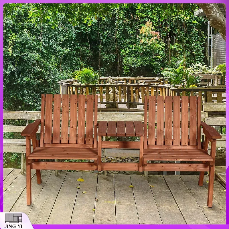Banco de Jardim de Madeira par - Outdoor Furniture Loveseat avaliação e preço