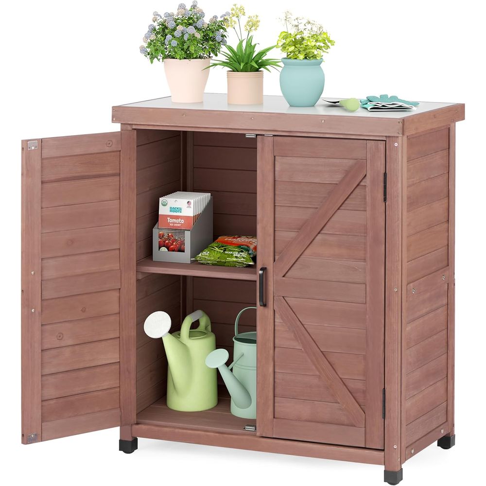 Armário de Armazenamento Exter - Outdoor Furniture Wood avaliação e preço