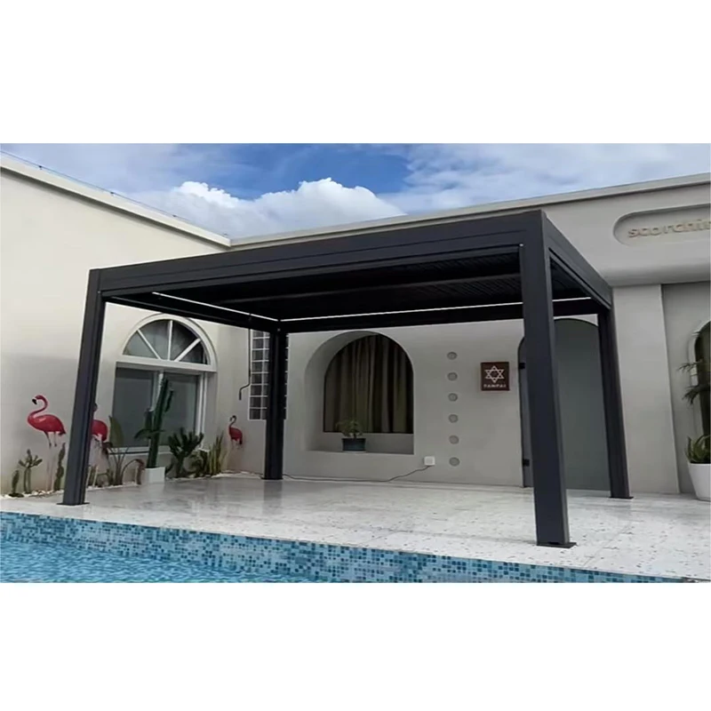 #   Pérgola de Alumínio Motori - Outdoor Furniture Gazebo avaliação e preço