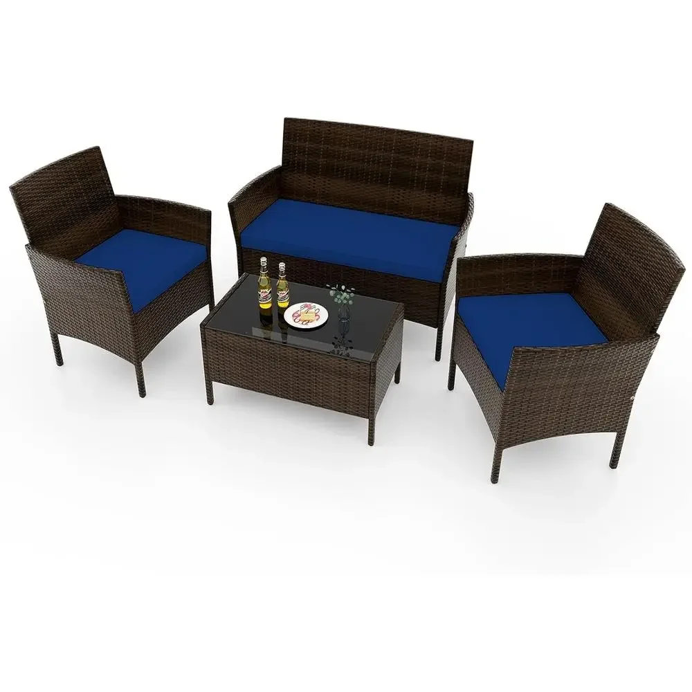 Conjunto de Móveis para Pátio  - Outdoor Furniture Loveseat avaliação e preço